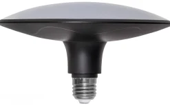 LED E27 Ufo Opal Svart 3000K 1600lm 25W(104W)
