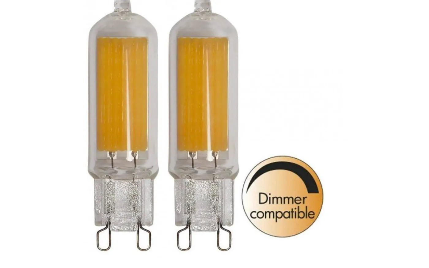 LED G9 2700K 220lm 2W(22W) 2-pack