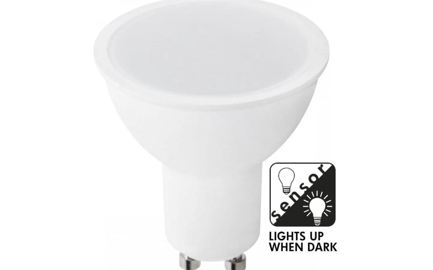 Gu10<Star Trading LED GU10 med Sensor 3000K 200lm 4,7W(35W)