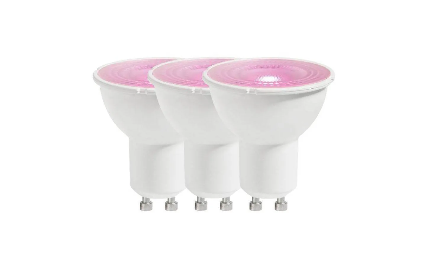 Nordlux LED GU10 Smart Light CCT+RGB 380lm 4,7W 3-Pack* Nordlux Smart Light|Gu10