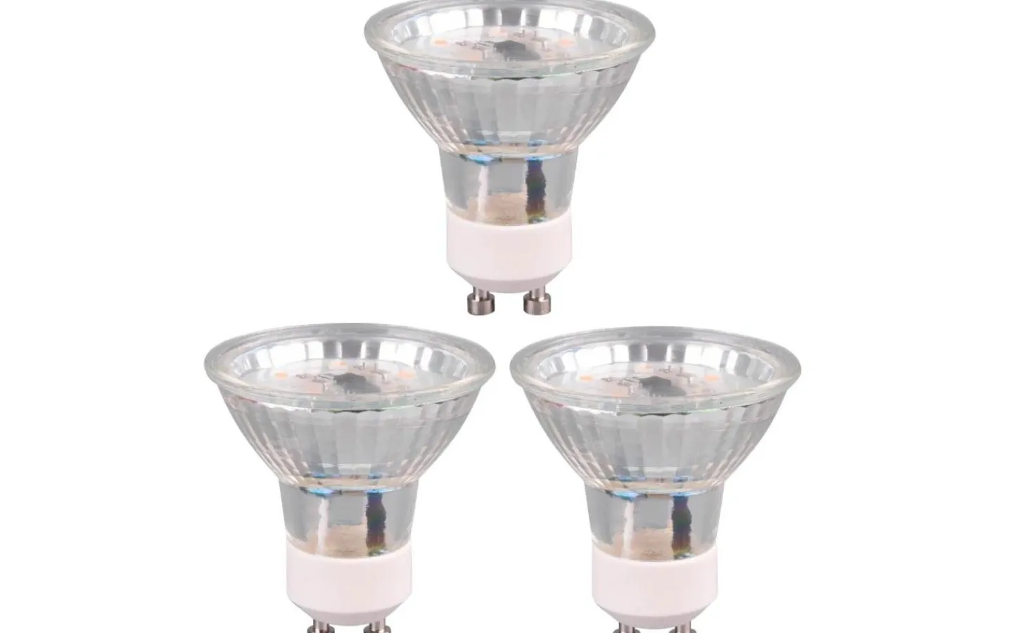 Trio Lighting LED GU10 3-Steg DIM 3000K 400lm 5W(50W) 3-pack* Gu10
