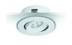 Downlights, Spotlight<Malmbergs LED-downlight MD-70, Vit, IP44