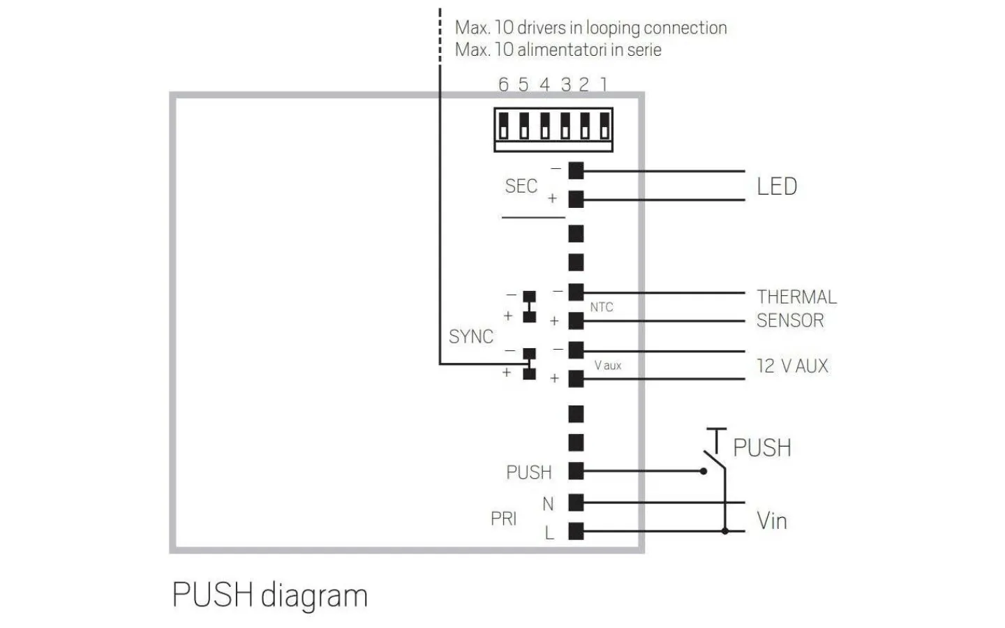 Led-Driver (Konstantström Ma)|Minispotlights & Ledpuckar<Hidealite LED-driver Jolly Maxi Konstantström Multi 350-1050mA Dimbar