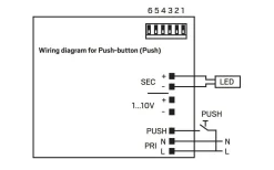 LED-driver Jolly Mini Konstantspänning/Konstantström Multi 350-900mA 10-24V DC Dimbar