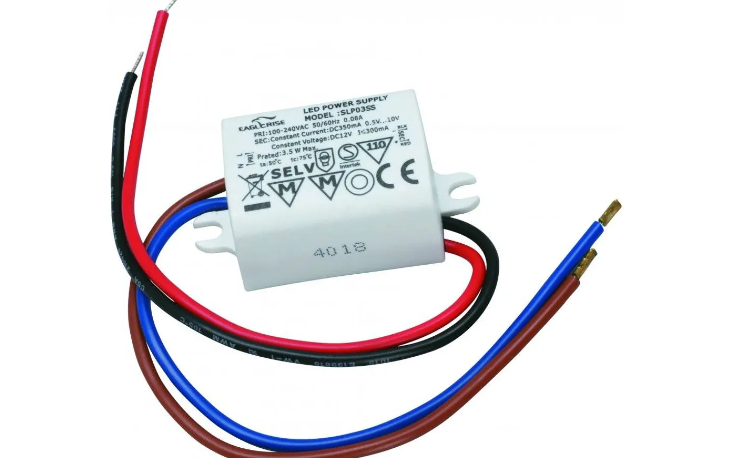 Malmbergs LED-driver Konstantspänning/Konstantström 350mA 12V Ej Dimbar* Led-Driver (Konstantström Ma)