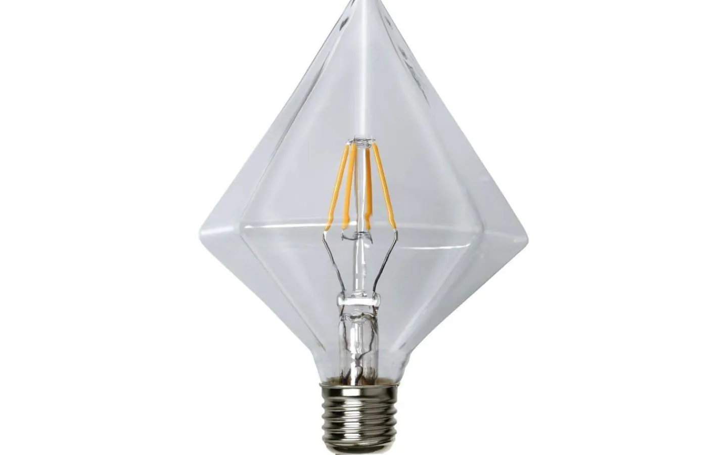 Dekorativa Ljuskällor E27<Star Trading LED-Lampa Diamant, E27 2700K 320lm 3,2W(30W)