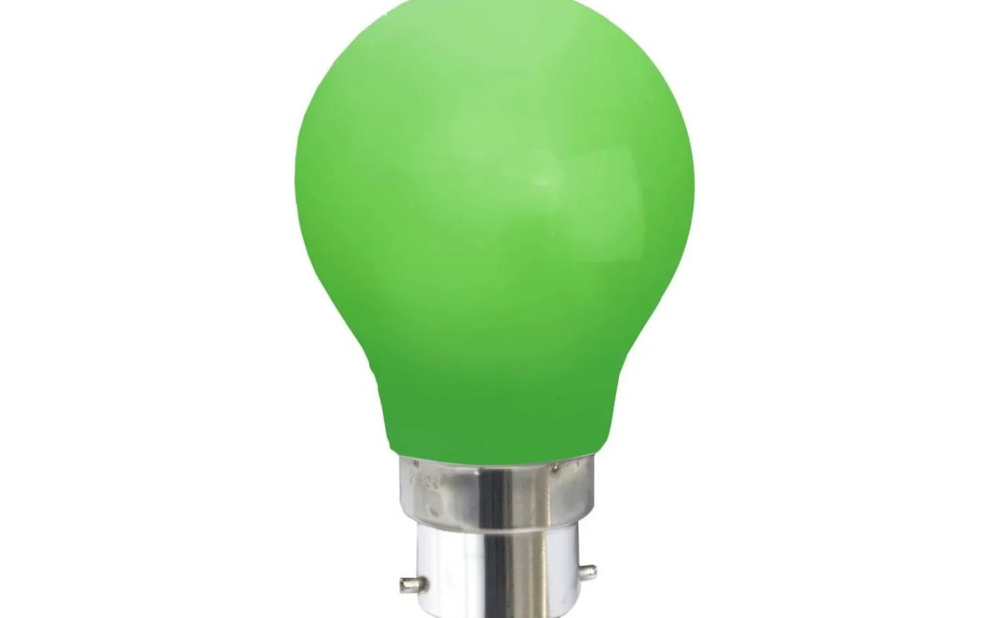 Star Trading LED-lampa Normal, Okrossbar B22 Grön 0,9W* B22