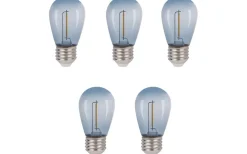 12-24V E14+E27|Lightson Garden Plug & Play<Lightson LED-Lågvoltslampa Cosy Smoke 12V Klot E27 2200K 30lm 0,3W(5W) 5-pack
