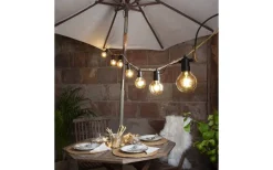 12-24V E14+E27<Star Trading LED-Lågvoltslampa 24V Glob 80mm E27 2500K 28lm 0,23W(3W) 4-Pack