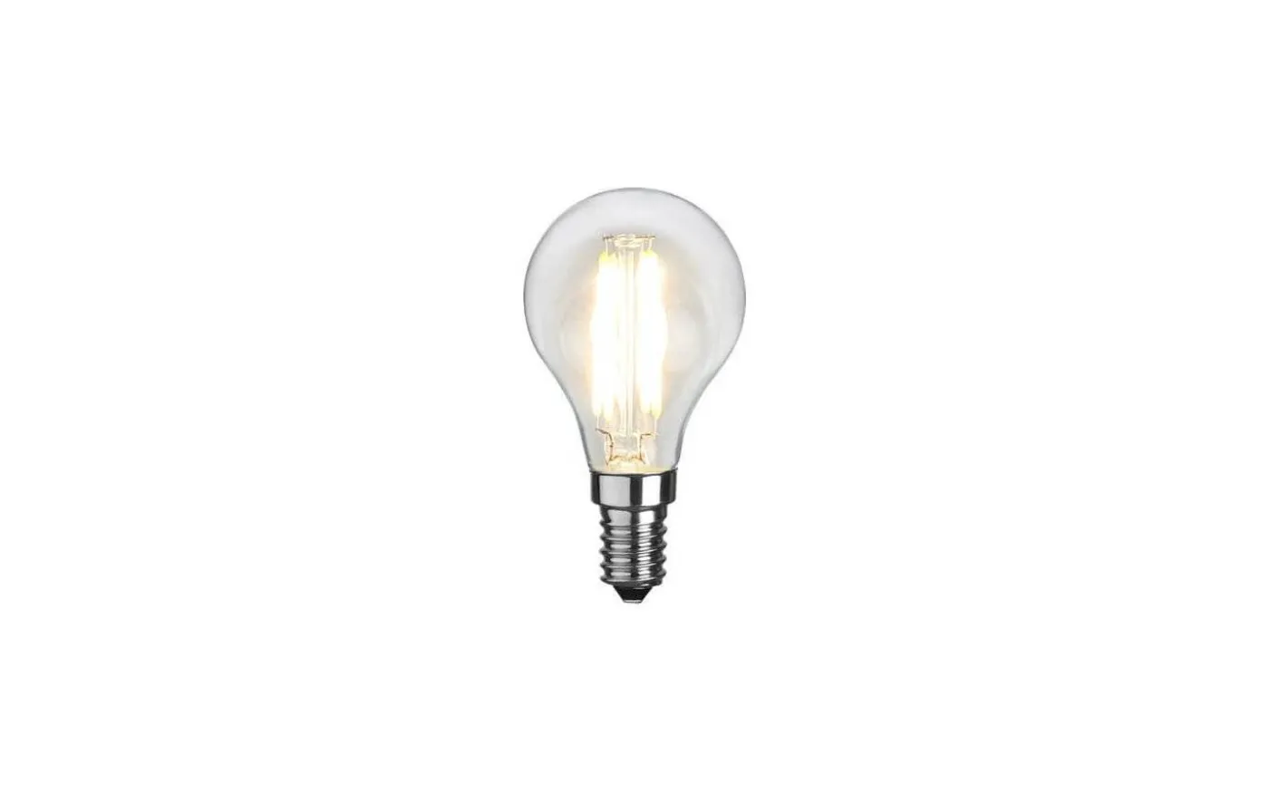 LED-Lågvoltslampa 12-24V Klot E14 2700K 250lm 2,3W(25W)
