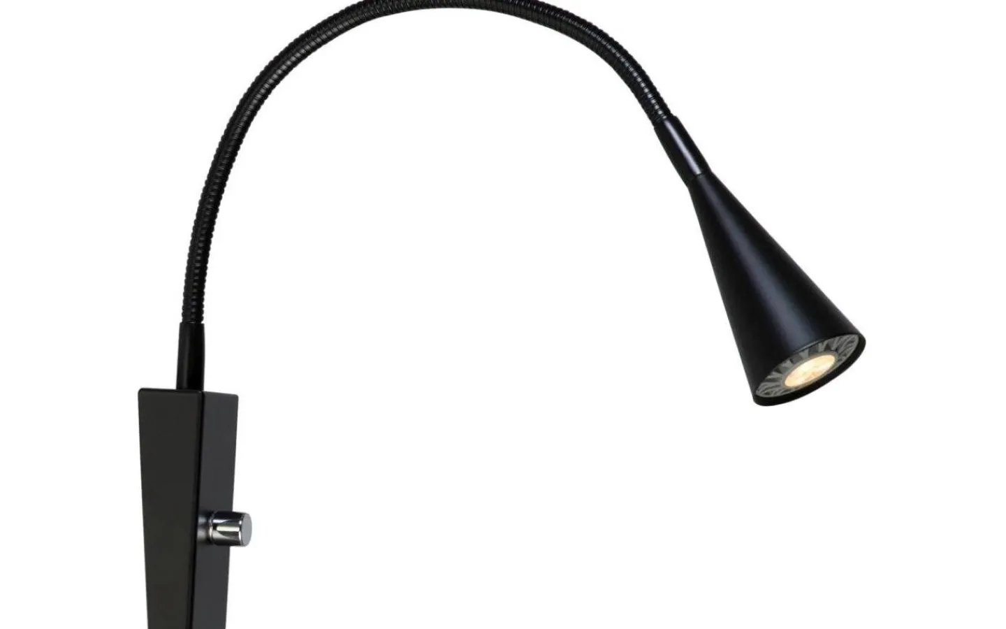 Sovrum|Läslampor<Belid Ledro Vägglampa LED GU5,3 Mattsvart