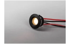 LED-Spot för fönstersmygar 30mm, 3000K 60lm 1,3W 350mA Svart