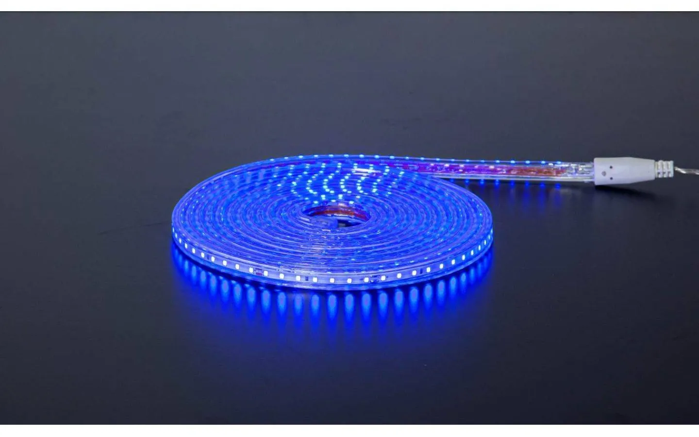 Star Trading LEDstrip Blå 8,3W 5m* 230V Led Slinga|230V Led Slinga