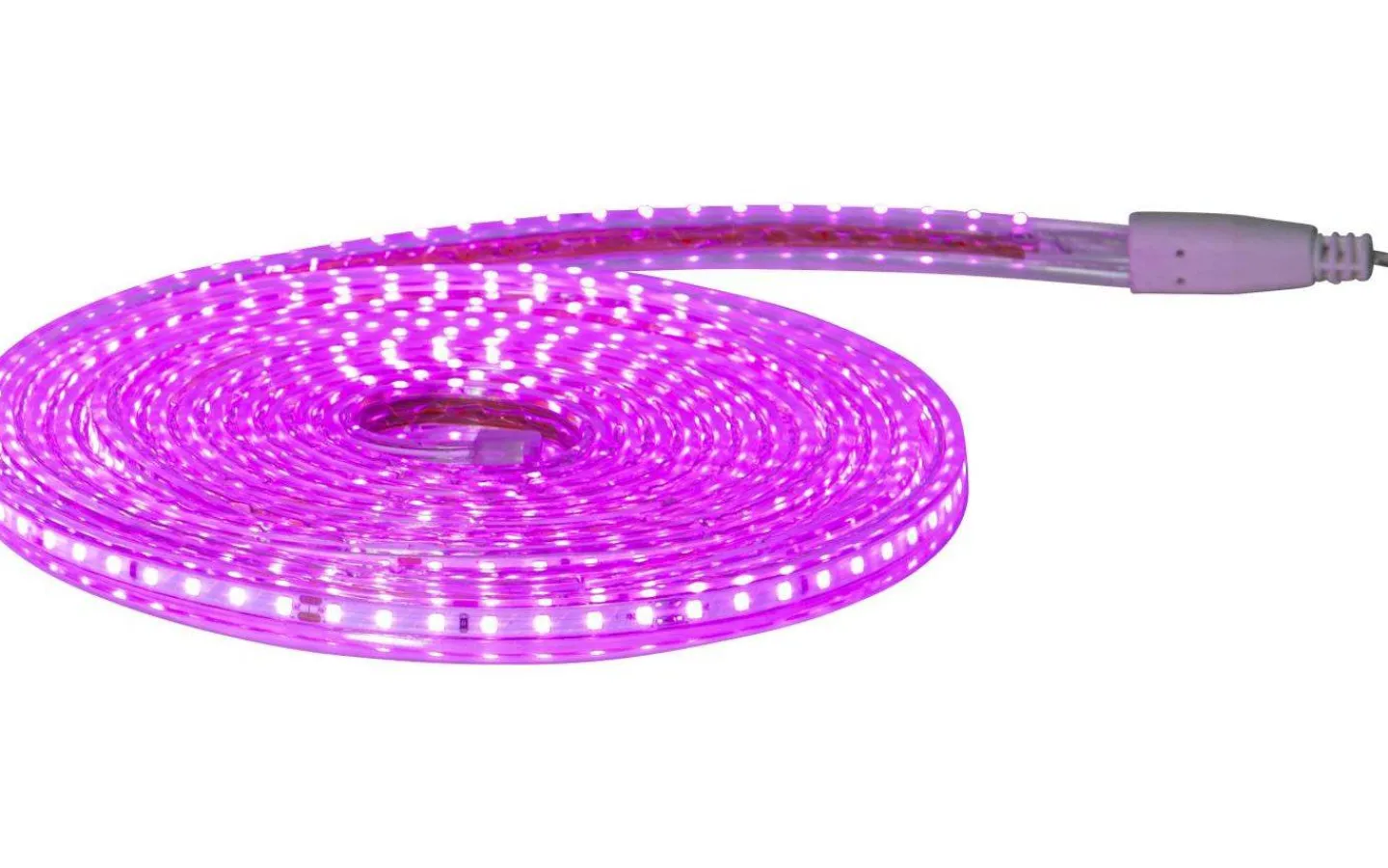 230V Led Slinga|230V Led Slinga<Star Trading LEDstrip Rosa 8,3W 5m