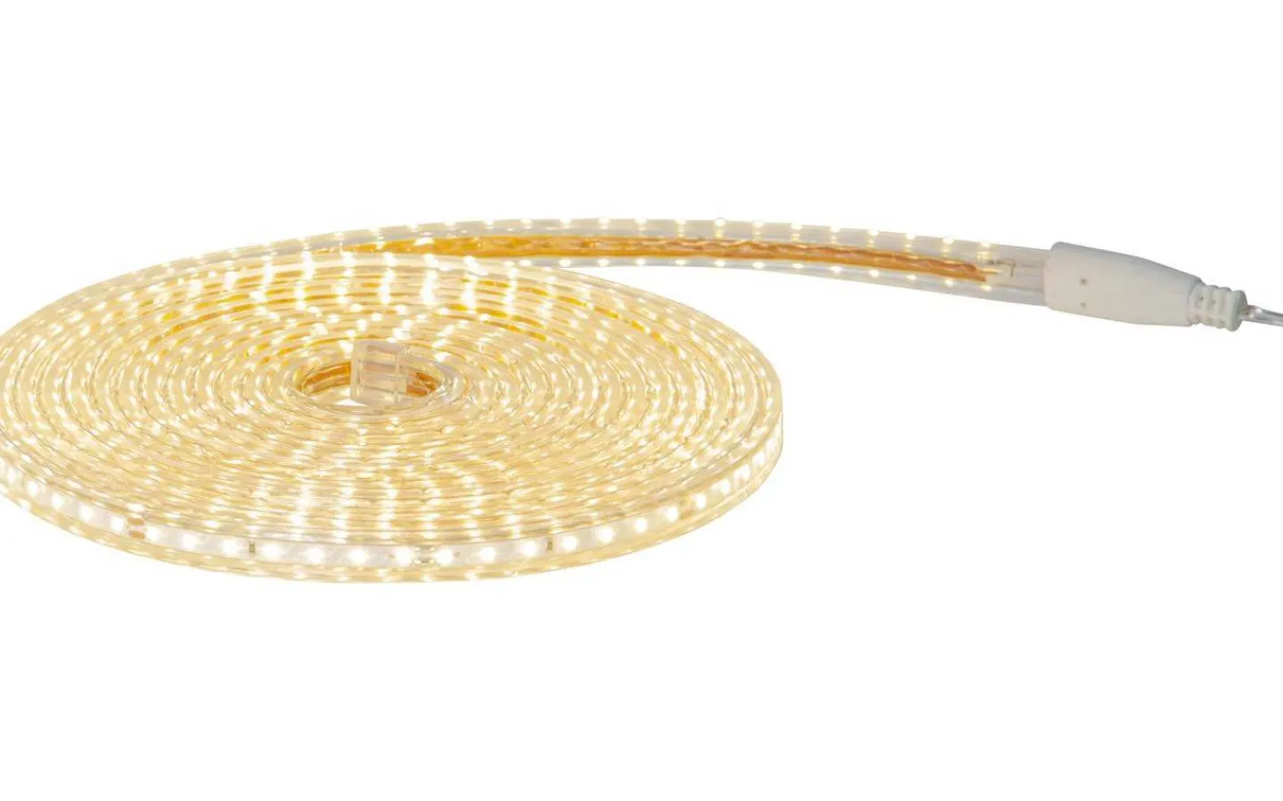 Star Trading LEDstrip Varmvit 8,3W 5m* 230V Led Slinga|230V Led Slinga