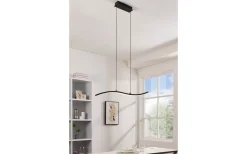 Avlånga Taklampor<Eglo Lejias Takplampa 78cm LED 3000K 21,5W Svart