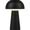 Reality Lennon Laddbar Bordslampa LED Svart IP44* Uppladdningsbara Lampor Utomhus|Uppladdningsbara Lampor Utomhus