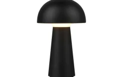 Reality Lennon Laddbar Bordslampa LED Svart IP44* Uppladdningsbara Lampor Utomhus|Uppladdningsbara Lampor Utomhus