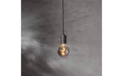 Star Trading Lens Sladdställ 3,5m E27 Svart* Sladdställ Med Sockel