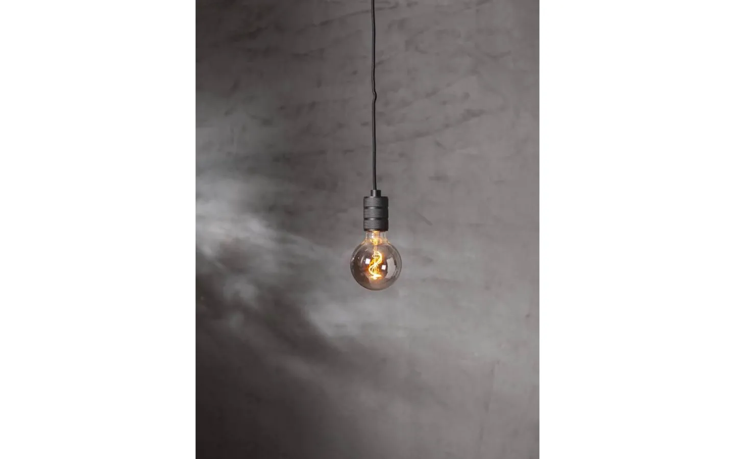 Star Trading Lens Sladdställ 3,5m E27 Svart* Sladdställ Med Sockel