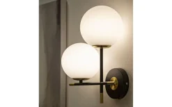 Mauro Ferretti Leo Vägglampa 35cm Svart* Lampetter