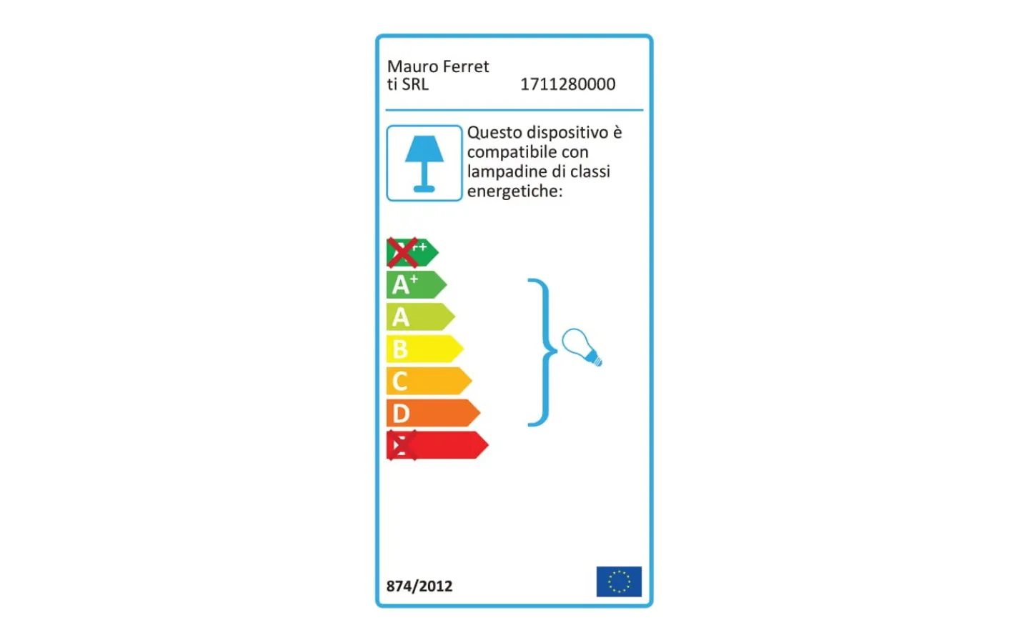 Mauro Ferretti Leo Vägglampa 35cm Svart* Lampetter