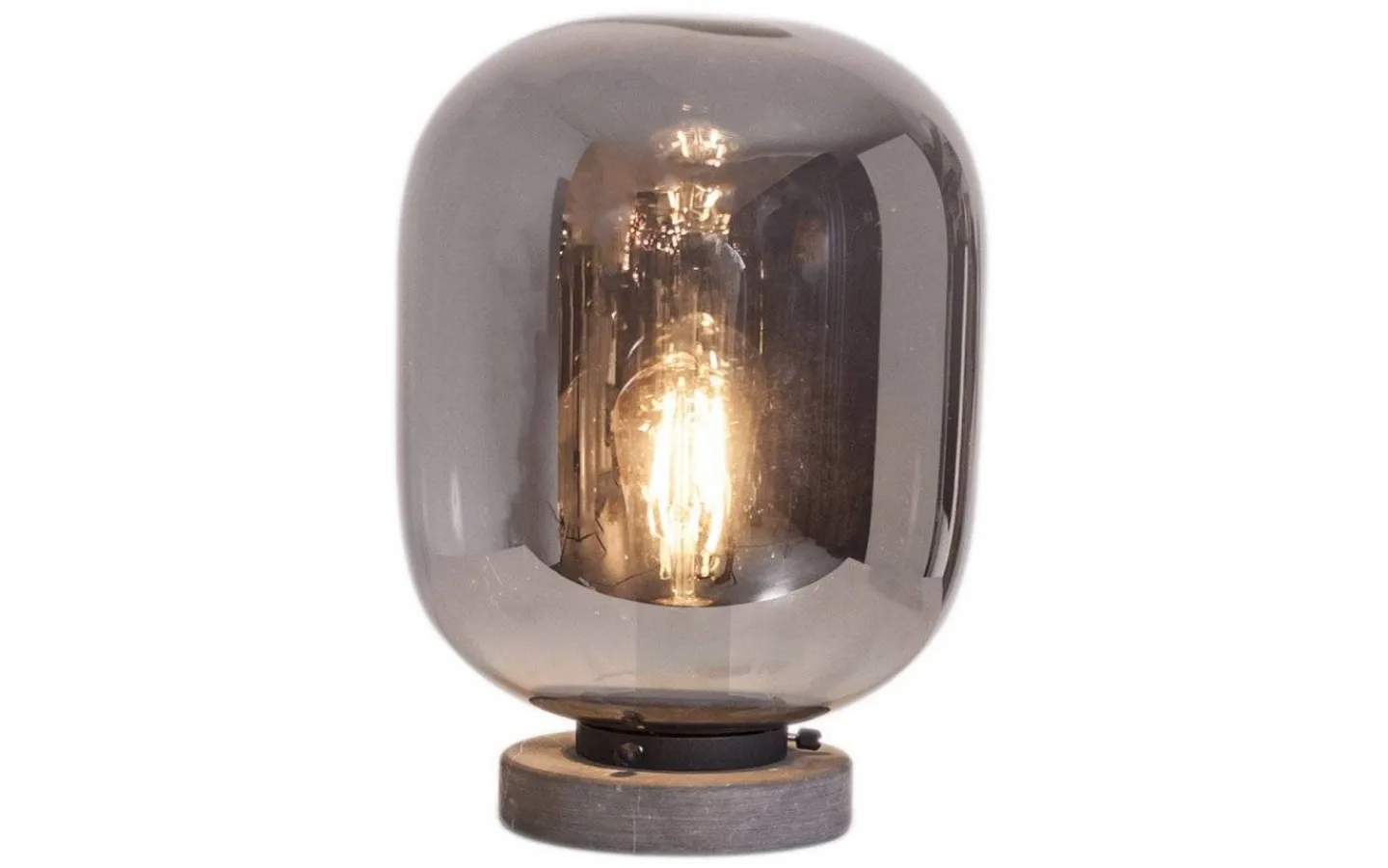 By Rydens Leola Bordslampa 31cm Grå* Vardagsrum|Bordslampor