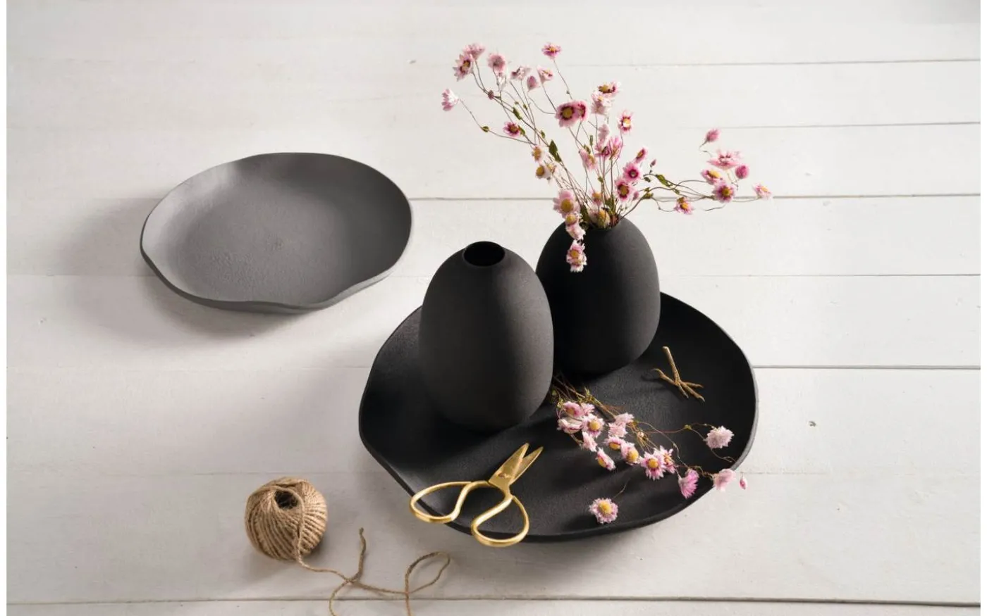 Leonardo Vas 16cm Svart