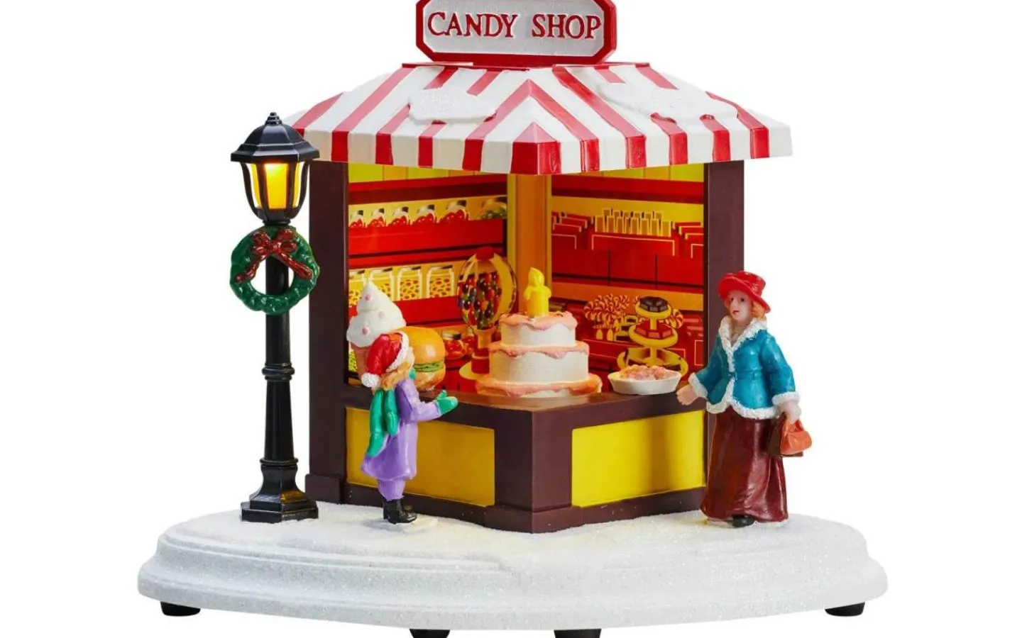 Markslojd Leonie Godisbutik Bordsdekoration Multi* Julbyar Och Figurer