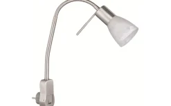 Läslampor<Trio Lighting Levisto Spotlight för vägguttag E14 borstad stål