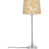 Bordslampor<PR Home Liam Bordslampa 55cm Eldertree Gul/Krom