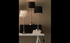 PR Home Liam Bordslampa 56cm Krom/Svart* Bordslampor