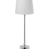 PR Home Liam Bordslampa 56cm Krom/Vit* Bordslampor