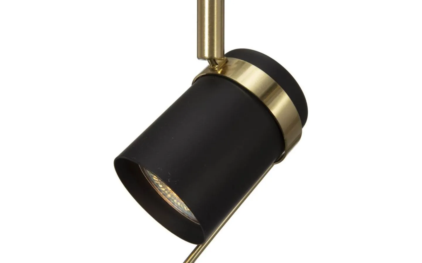 Cottex Libra 2L Golvlampa 155cm Svart/Mässing* Vardagsrum|Golvlampor