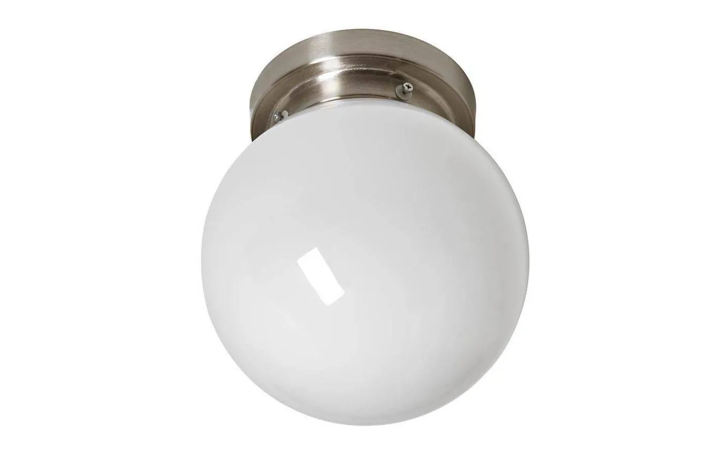 Badrumslampor Tak<ArmaturHantverk Lidan Taklampa Ø22cm Nickel