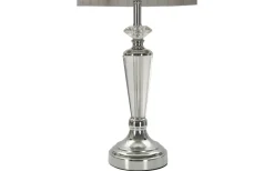 Bordslampor<Mauro Ferretti Lido Bordslampa 56cm Silver