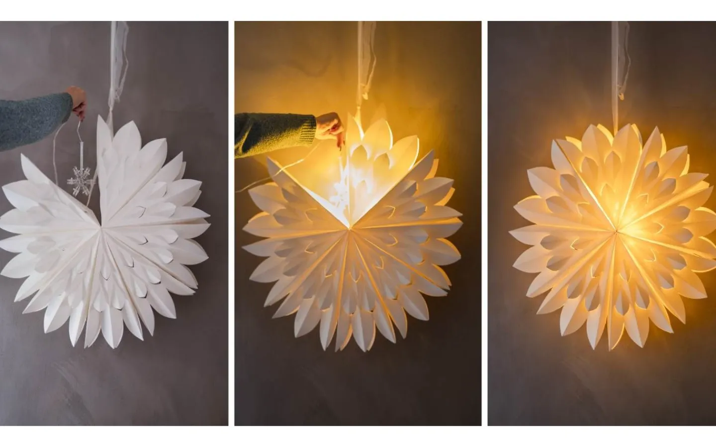 Star Trading Lighty Batteridriven Slinga Till Julstjärnor* Julstjärnor Utan Sladd|Batteri Julpynt Inomhus