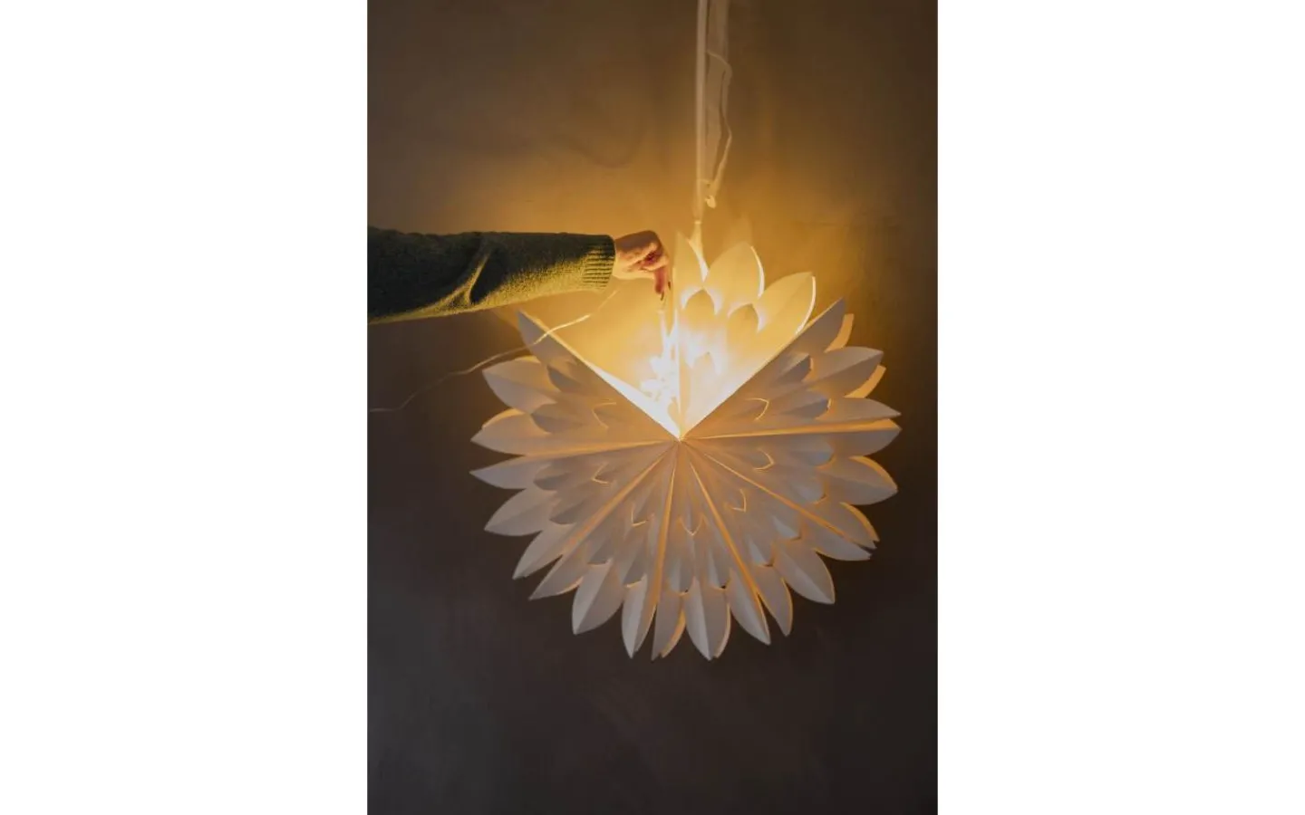 Star Trading Lighty Batteridriven Slinga Till Julstjärnor* Julstjärnor Utan Sladd|Batteri Julpynt Inomhus