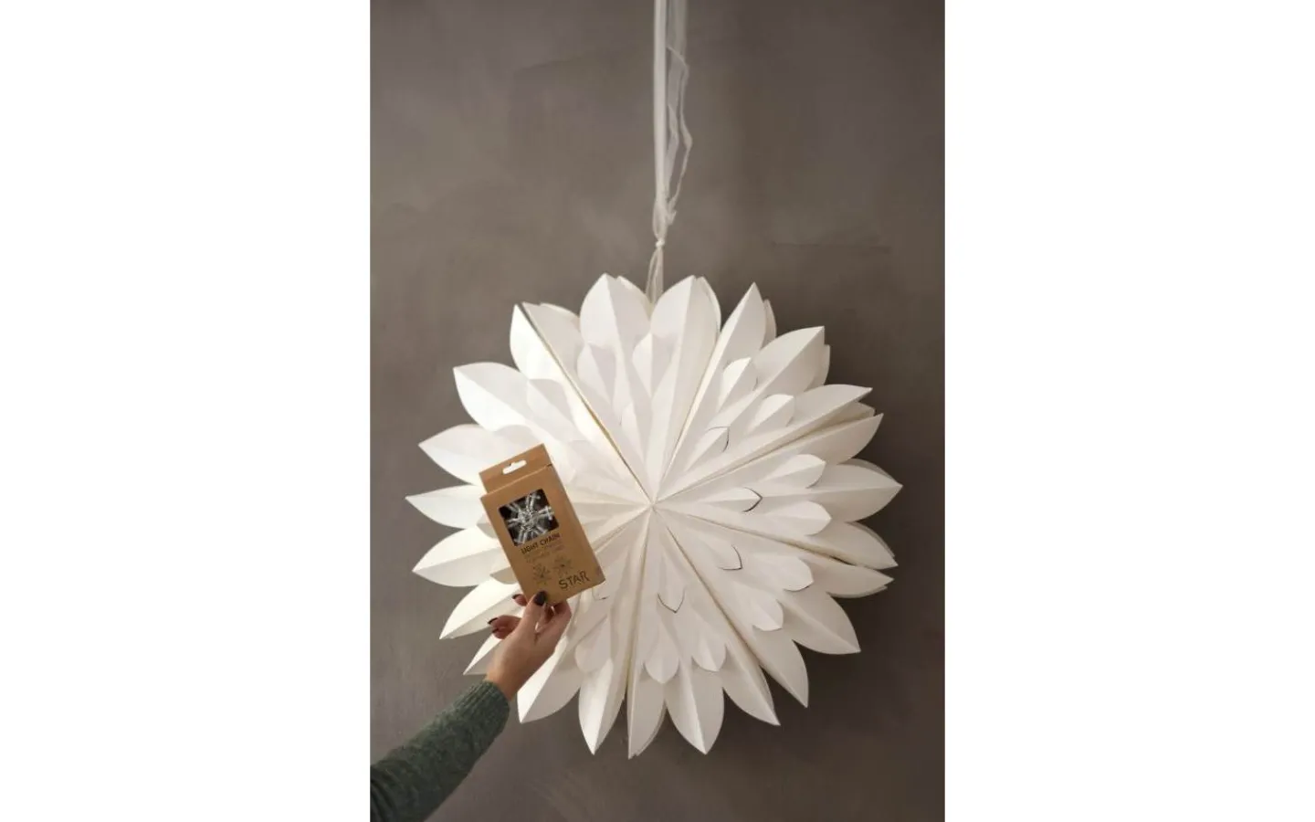 Star Trading Lighty Batteridriven Slinga Till Julstjärnor* Julstjärnor Utan Sladd|Batteri Julpynt Inomhus