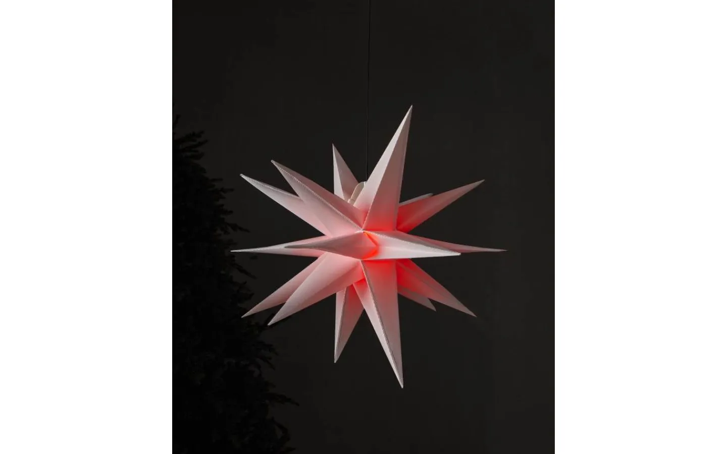 Star Trading Lighty Outdoor Sladdställ till Julstjärna 7,5m LED Färgväxlande* Julstjärnor Utan Sladd|Julpynt Utomhus