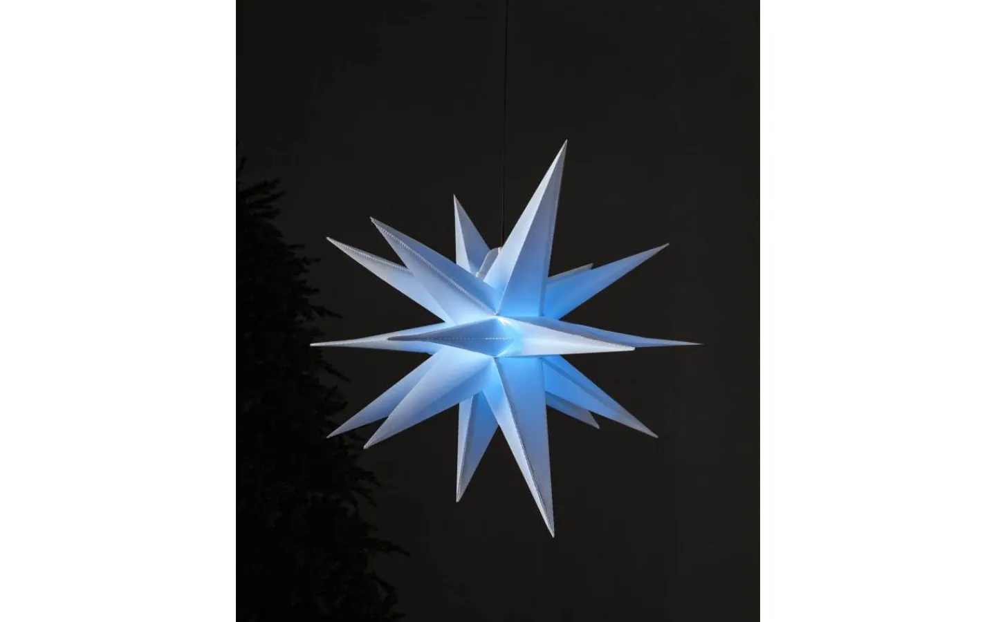 Star Trading Lighty Outdoor Sladdställ till Julstjärna 7,5m LED Färgväxlande* Julstjärnor Utan Sladd|Julpynt Utomhus