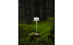 Uppladdningsbara Lampor Utomhus|Uppladdningsbara Lampor Utomhus<Konstsmide Lille Uppladdningsbar Bordslampa LED 36cm Vit IP54