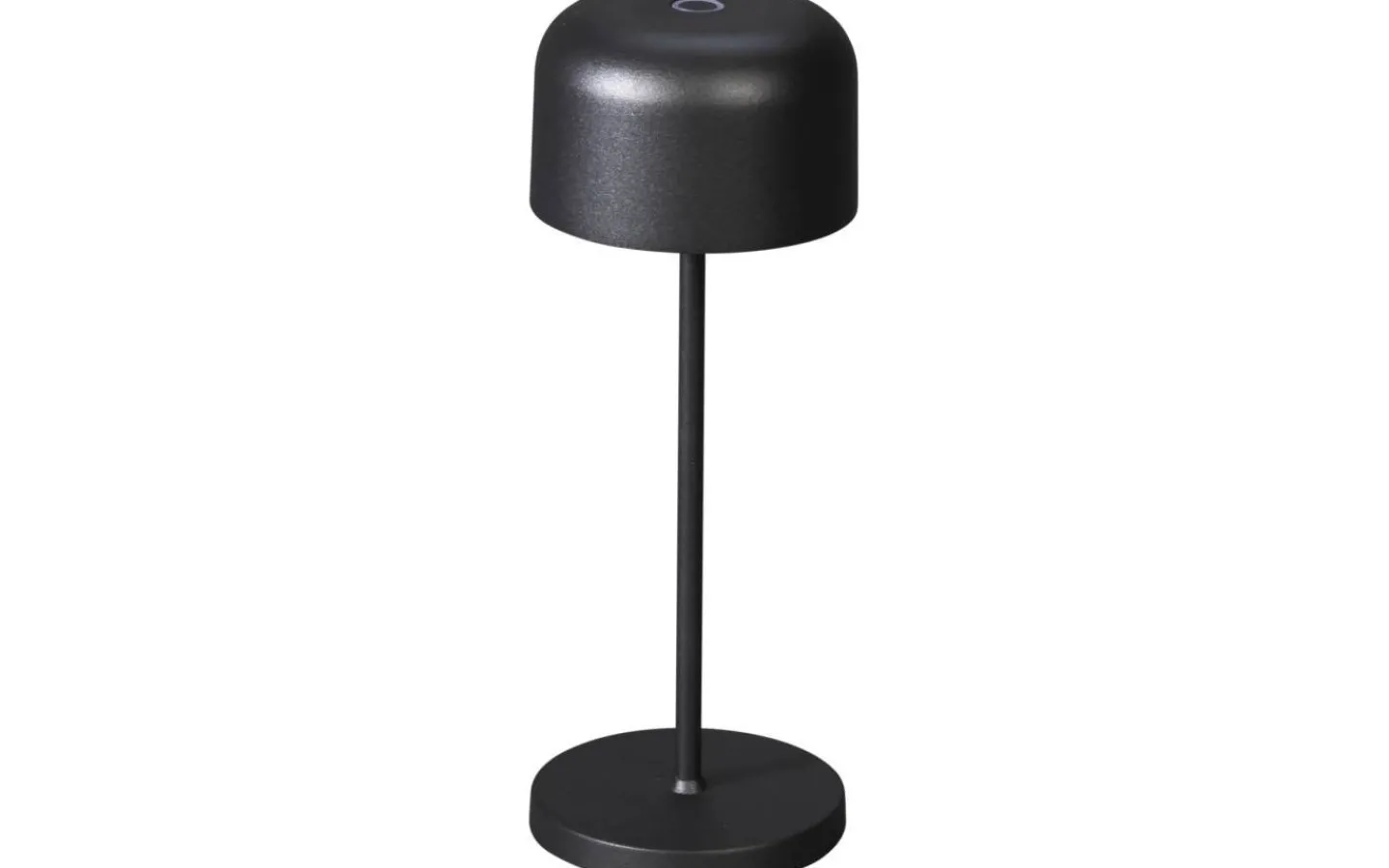 Konstsmide Lille Uppladdningsbar Bordslampa LED 20cm Svart IP54* Uppladdningsbara Lampor Utomhus|Uppladdningsbara Lampor Utomhus