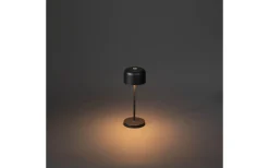 Konstsmide Lille Uppladdningsbar Bordslampa LED 20cm Svart IP54* Uppladdningsbara Lampor Utomhus|Uppladdningsbara Lampor Utomhus