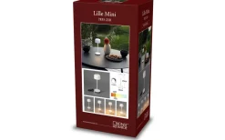 Uppladdningsbara Lampor Utomhus|Uppladdningsbara Lampor Utomhus<Konstsmide Lille Uppladdningsbar Bordslampa LED 20cm Vit IP54