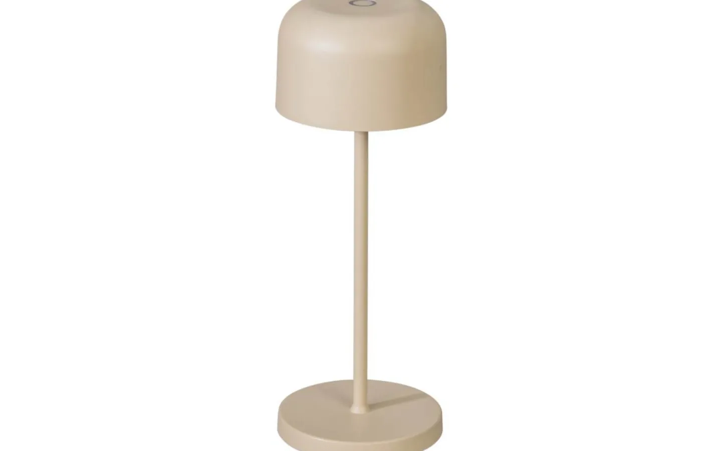Konstsmide Lille Uppladdningsbar Bordslampa LED 20cm Sand IP54* Uppladdningsbara Lampor Utomhus|Uppladdningsbara Lampor Utomhus