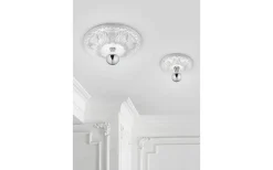 Trio Lighting Lilly Plafond 30cm E27 vit* Plafonder
