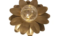 Lilly Solcellslampa 10cm Mässing