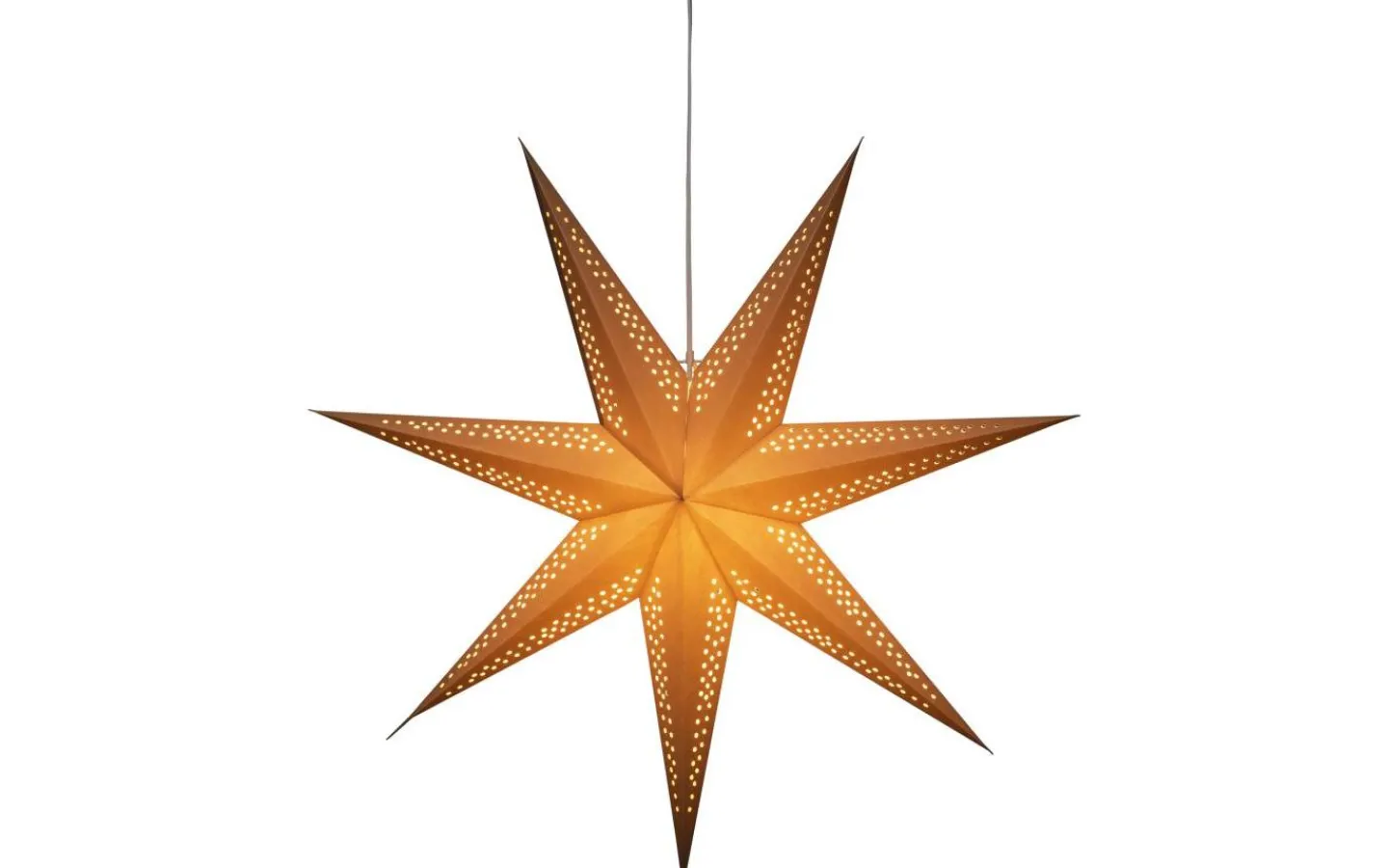 Visa Alla Julstjärnor|Julstjärnor Med Sladd<Konstsmide Lina Julstjärna 78cm Brun