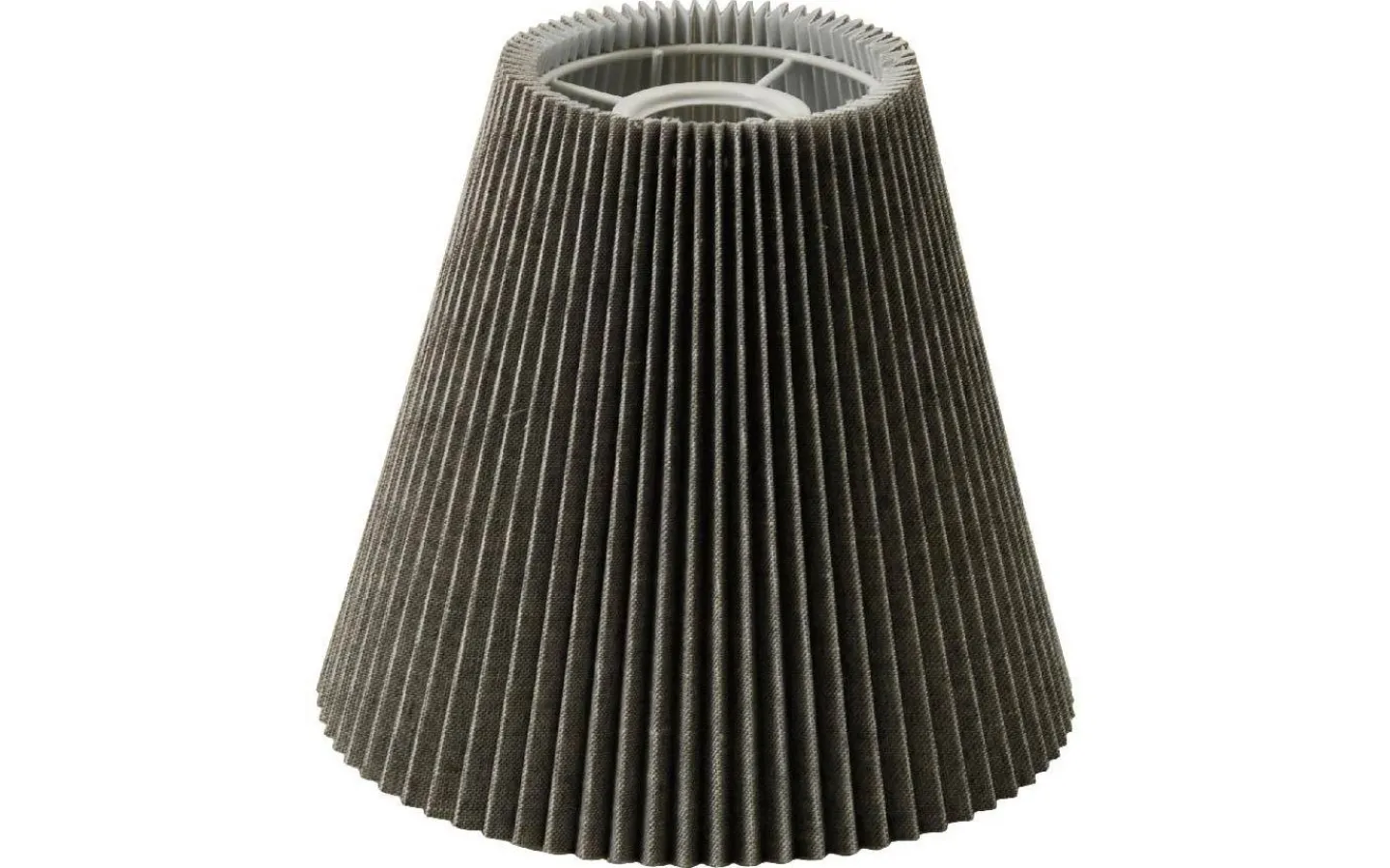 Toppringsskärmar<Hallbergs Linda Plisserad Toppringskärm Ø22cm Grå